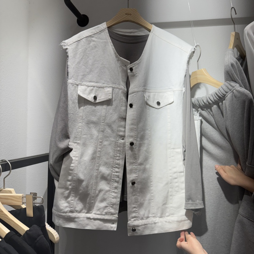 IN KIRA韓國直郵㊣女裝新品推薦人氣時尚25春夏馬甲不含內搭IN KIRA馬甲圖色2