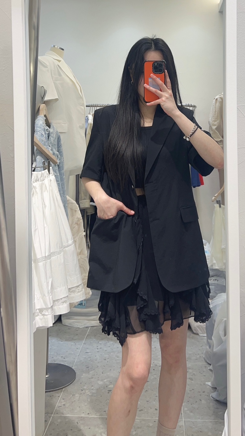 ROU.TINE韓國㊣直郵東大門代購女裝新款推薦熱賣人氣時尚夾克ROU.TINE夾克