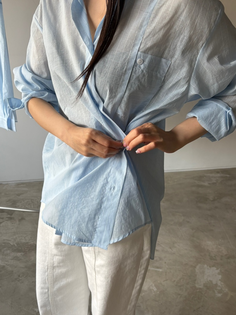 Verbena韓國直郵㊣東大門實拍女裝新款25春夏熱賣襯衫蕾絲衫Verbena襯衫/蕾絲衫