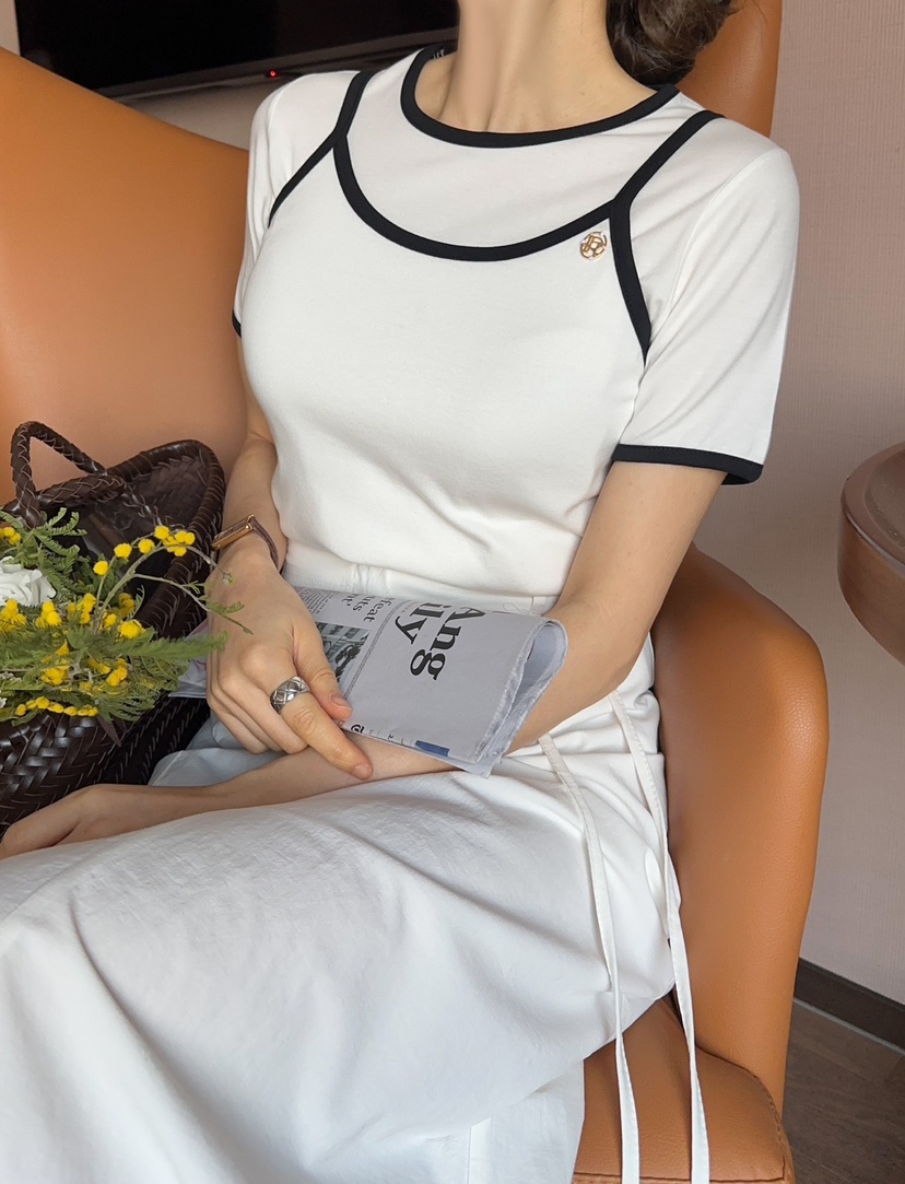 ROU.TINE韓國直郵㊣女裝新品時尚25春夏休閑熱賣推薦套裝套裝ROU.TINE套裝