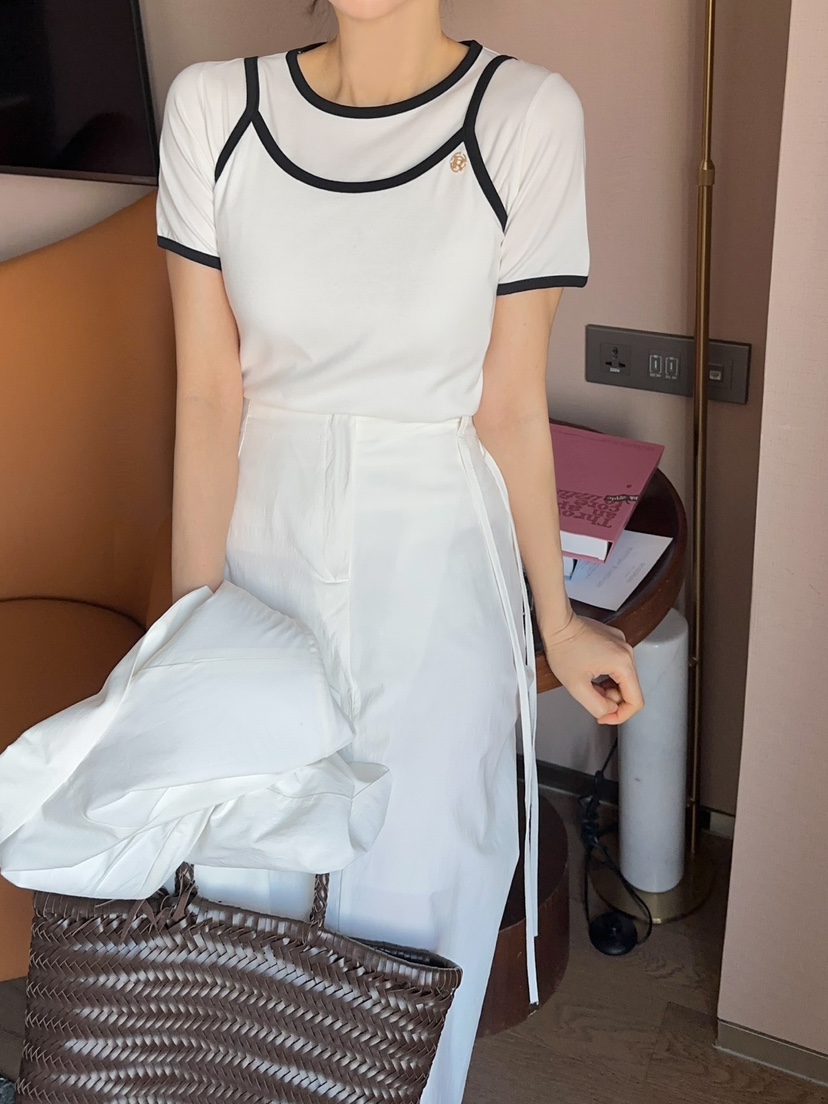 ROU.TINE韓國直郵㊣女裝新品時尚25春夏休閑熱賣推薦套裝套裝ROU.TINE套裝