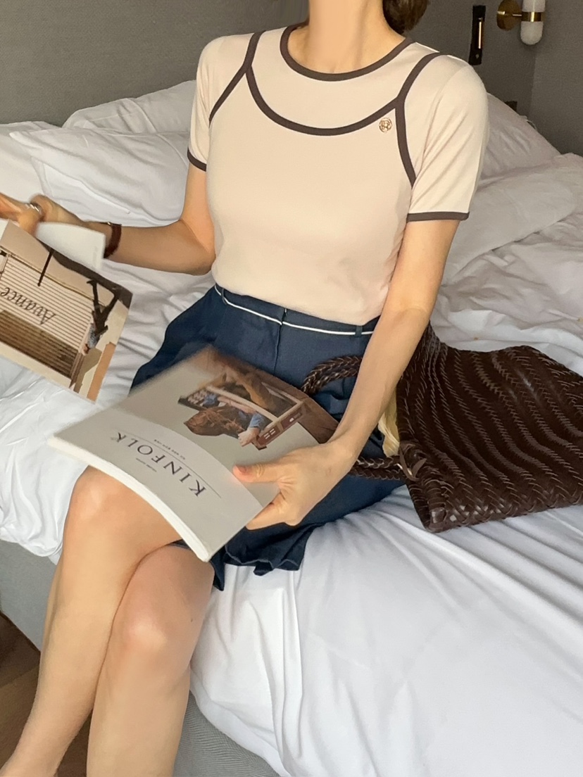 ROU.TINE韓國直郵㊣女裝新品時尚25春夏休閑熱賣推薦套裝套裝ROU.TINE套裝