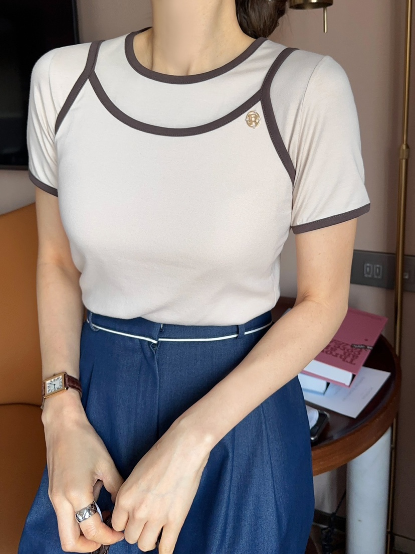 ROU.TINE韓國直郵㊣女裝新品時尚25春夏休閑熱賣推薦套裝套裝ROU.TINE套裝