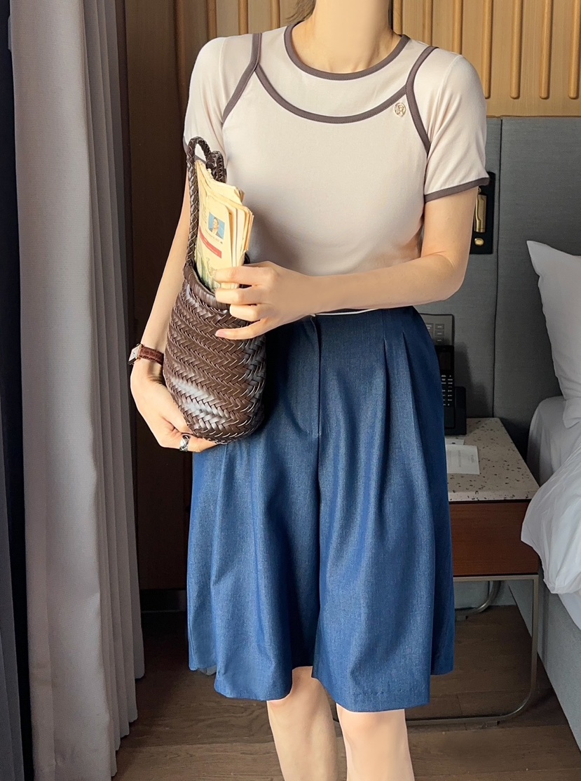 ROU.TINE韓國直郵㊣女裝新品時尚25春夏休閑熱賣推薦套裝套裝ROU.TINE套裝