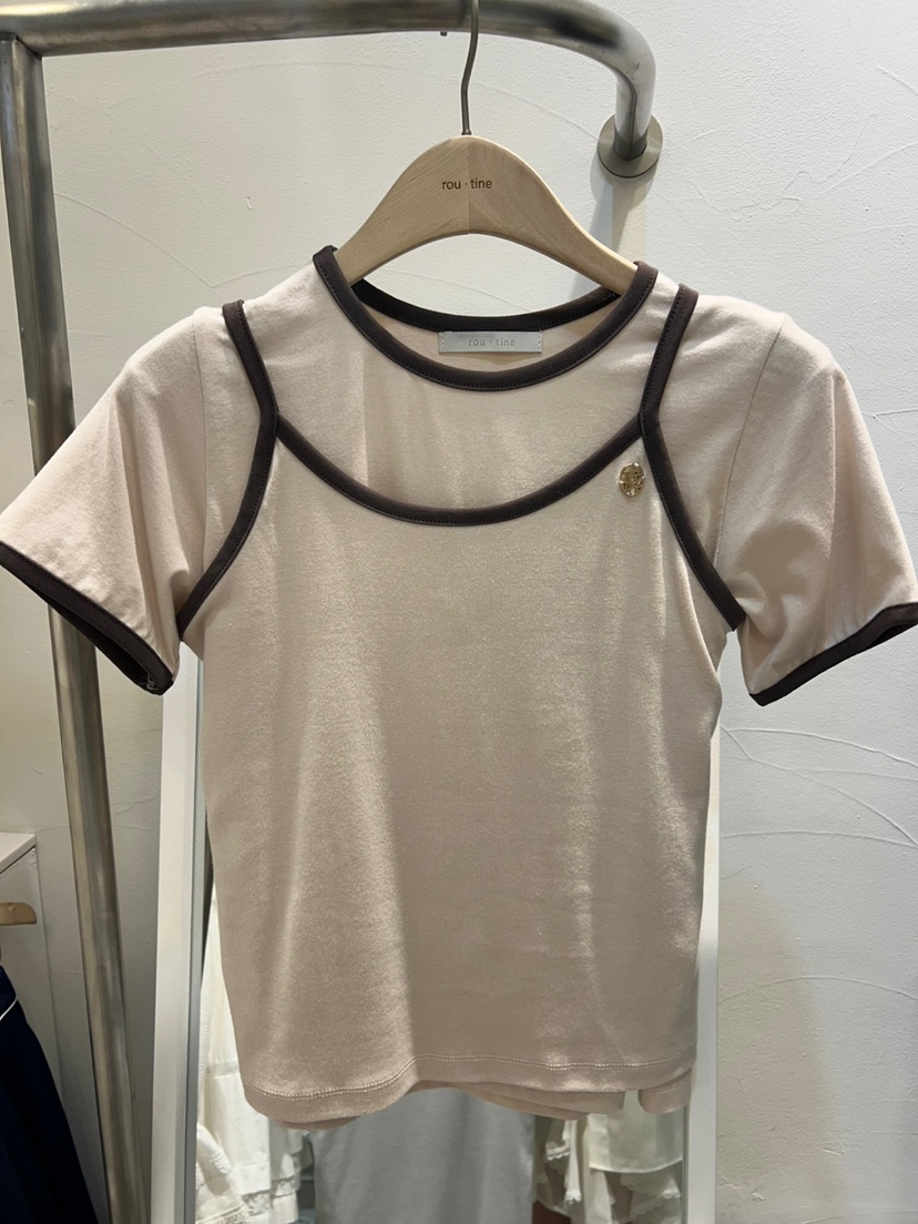 ROU.TINE韓國直郵㊣女裝新品時尚25春夏休閑熱賣推薦套裝套裝ROU.TINE套裝圖色2