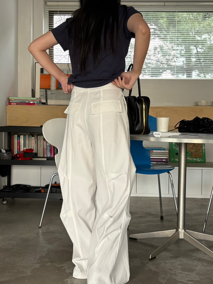 Verbena直郵韓國代購㊣女裝新品25春夏職業人氣時尚推薦休閑褲Verbena休閑褲