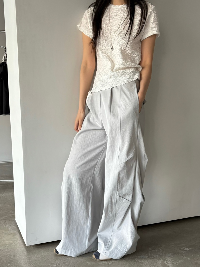 Verbena直郵韓國代購㊣女裝新品25春夏職業人氣時尚推薦休閑褲Verbena休閑褲
