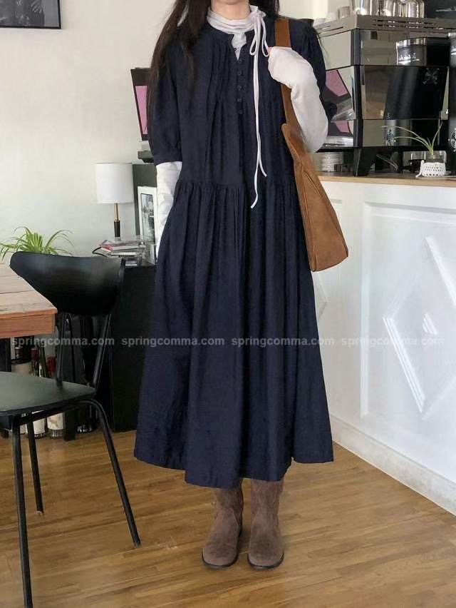 ANDYWARHOL韓國直郵㊣女裝新品推薦25春夏職業時尚熱賣連衣裙ANDYWARHOL連衣裙圖色2