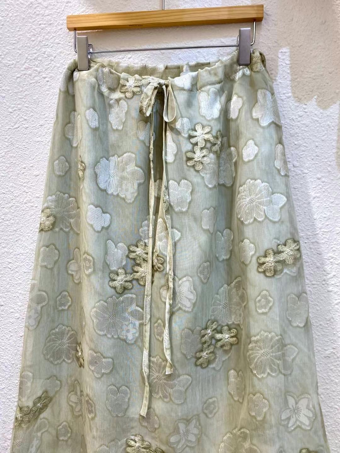 ANDYWARHOL直郵韓國代購㊣女裝新品推薦熱賣半身裙中短裙刺繡ANDYWARHOL半身裙/中短裙