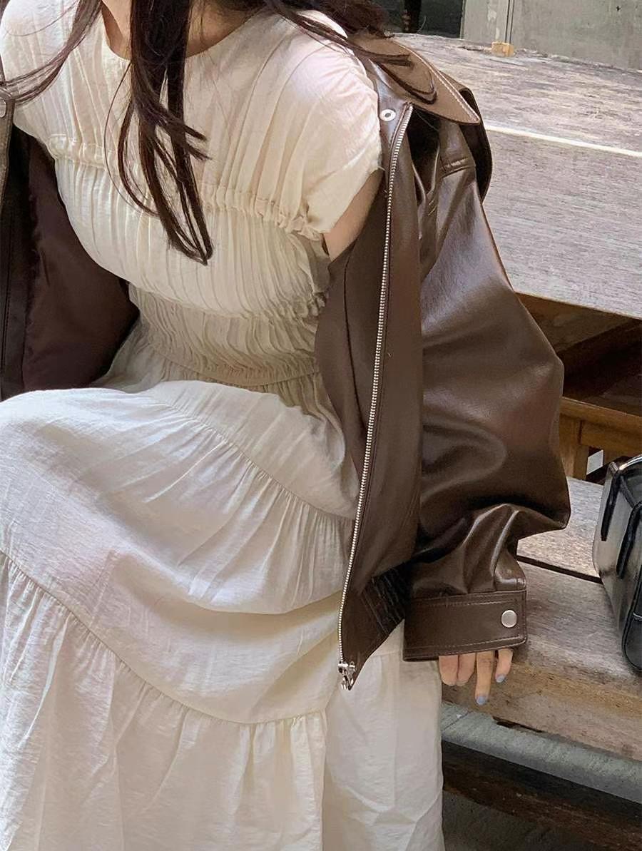 ANDYWARHOL韓國直郵㊣女裝新款熱賣推薦人氣25春夏職業連衣裙ANDYWARHOL連衣裙