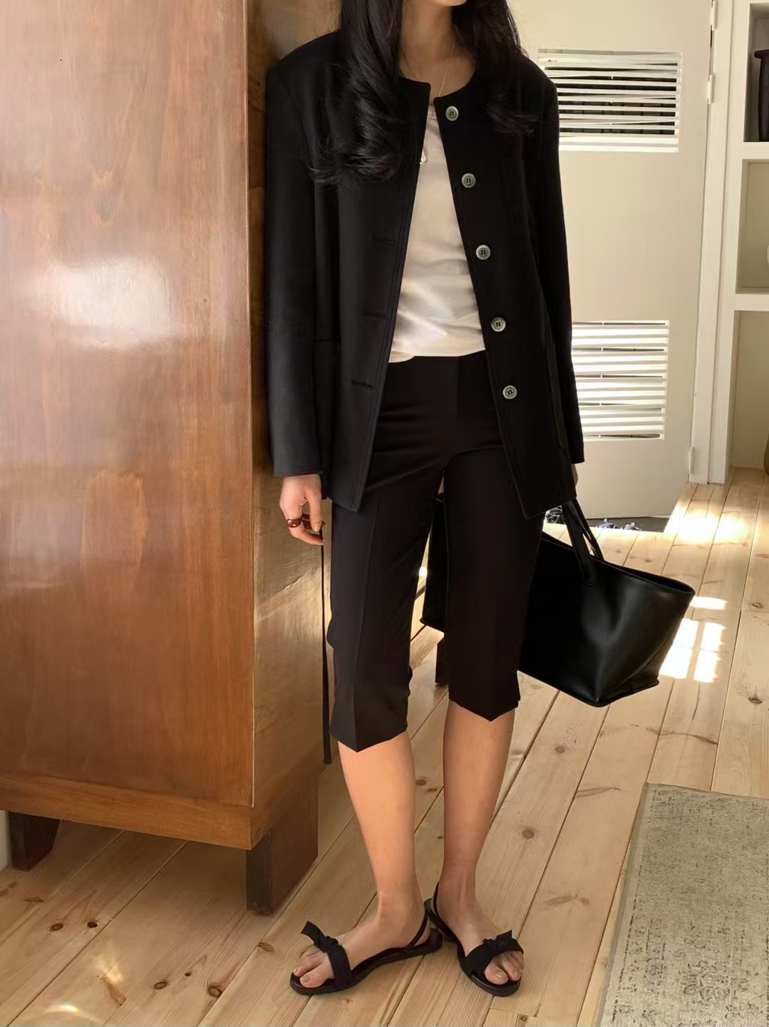 DAOWL韓國㊣直郵東大門代購女裝新款休閑熱賣職業時尚25春夏短褲NUFF短褲
