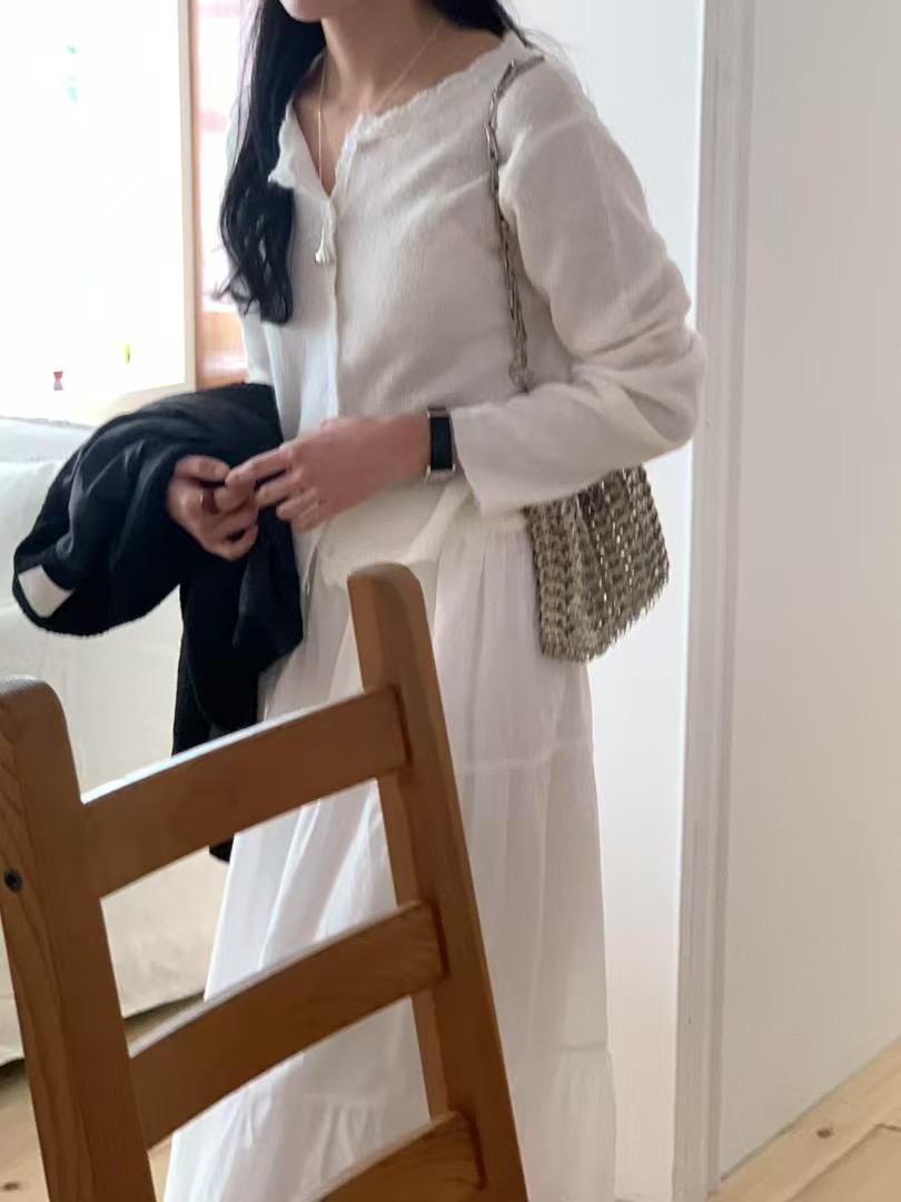 DAOWL直郵韓國代購㊣女裝新款職業休閑推薦人氣時尚25春夏針織衫NUFF針織衫圖色2