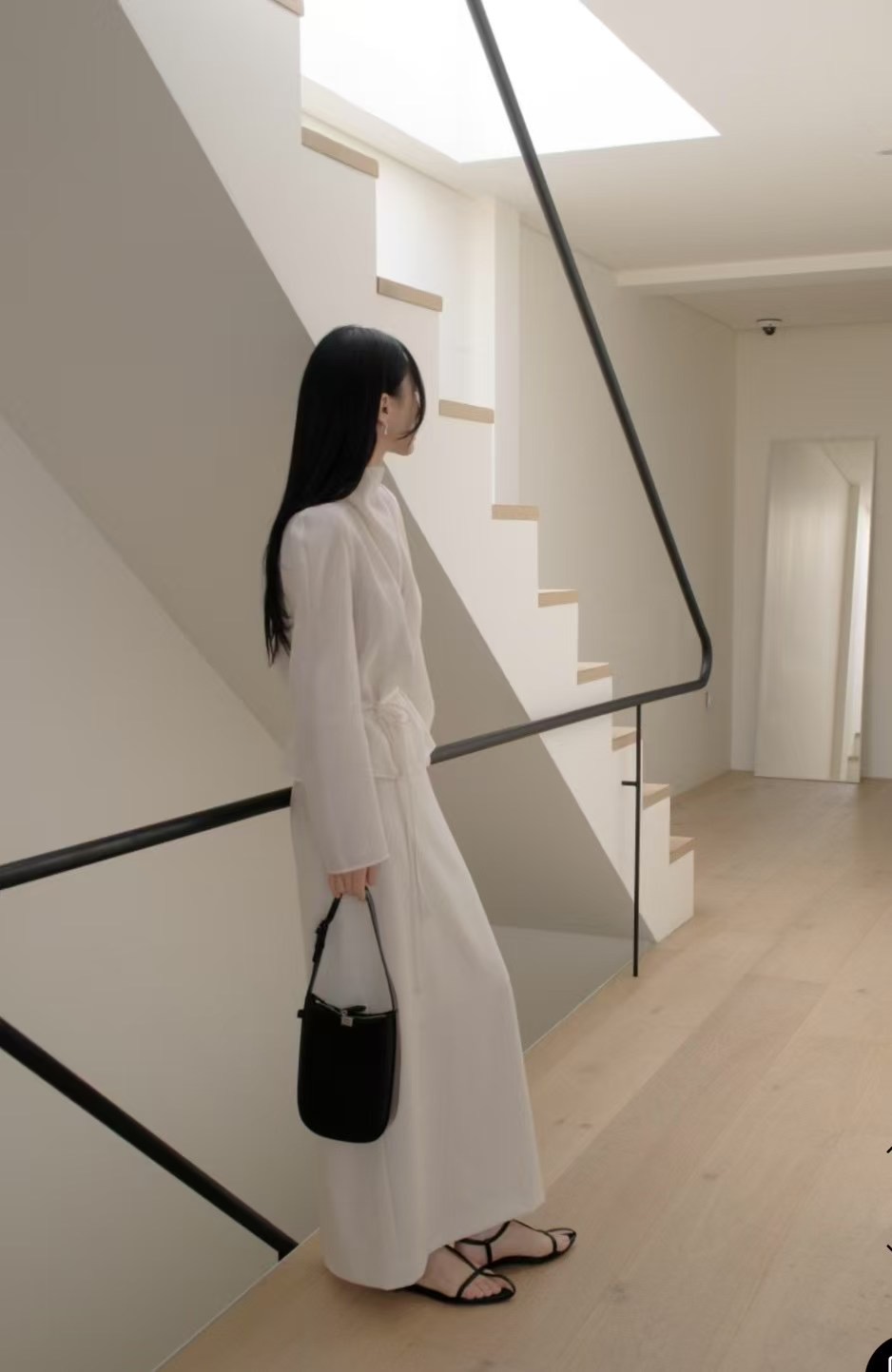 DAOWL直郵韓國代購㊣女裝新款25春夏人氣推薦時尚休閑職業長裙NUFF長裙