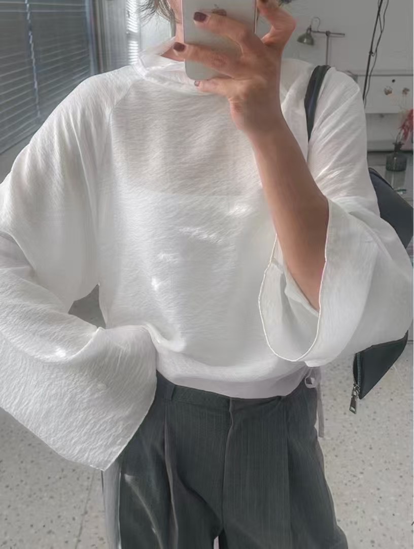 PRANA/CLOTHINK韓國直郵㊣東大門實拍女裝新品時尚襯衫蕾絲衫PRANA/CLOTHINK襯衫/蕾絲衫