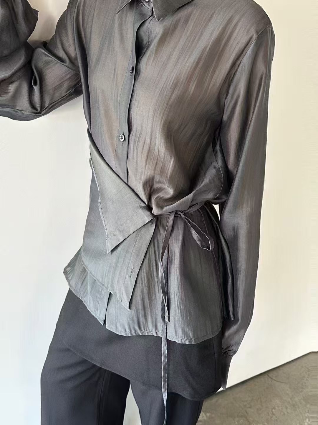 PRANA/CLOTHINK直郵韓國代購㊣女裝新品人氣襯衫蕾絲衫天絲PRANA/CLOTHINK襯衫/蕾絲衫