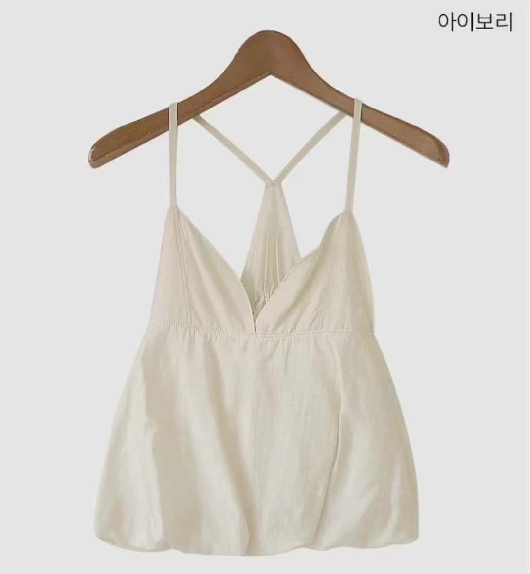 PRANA/CLOTHINK韓國㊣直郵東大門代購女裝新款時尚吊帶背心不含內搭PRANA/CLOTHINK吊帶/背心