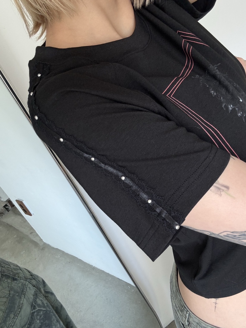 NUEUN韓國直郵㊣東大門實拍女裝新款推薦休閑時尚人氣熱賣T恤NUEUN/SEEOTT恤