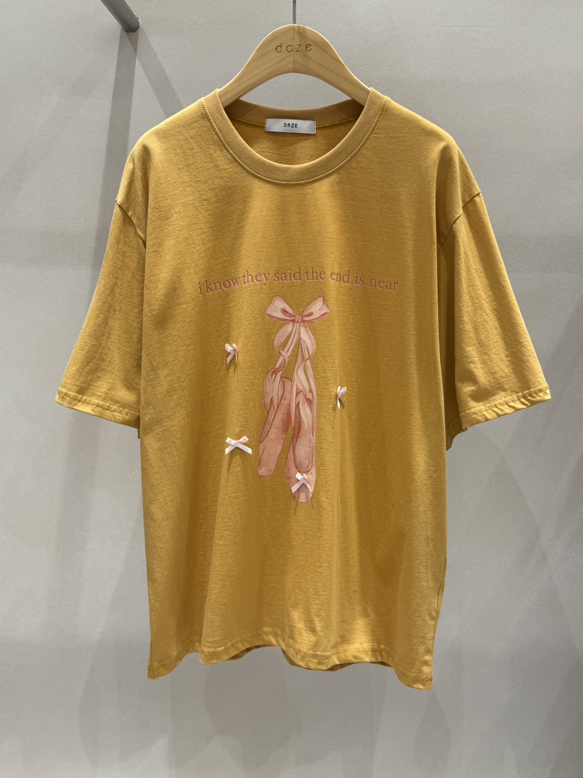 PARSLEY韓國㊣直郵東大門代購女裝新品25春夏職業時尚推薦T恤DazeT恤圖色2