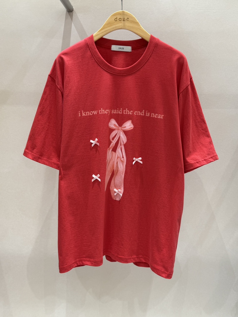 PARSLEY韓國㊣直郵東大門代購女裝新品25春夏職業時尚推薦T恤DazeT恤圖色4