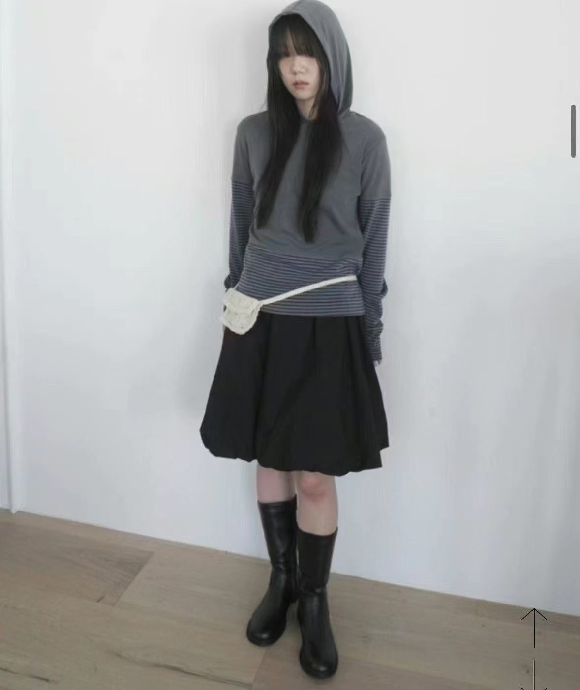 PRANA/CLOTHINK韓國直郵㊣東大門實拍女裝新品職業半身裙中短裙PRANA/CLOTHINK半身裙/中短裙