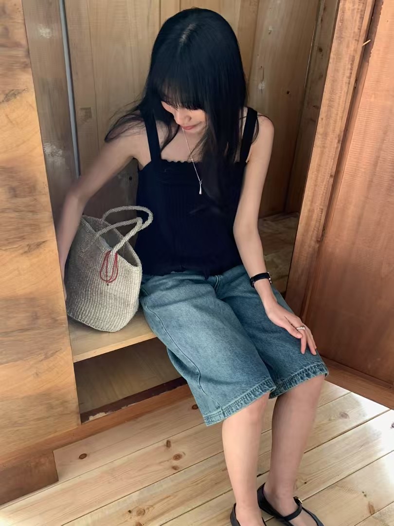 DAOWL韓國直郵㊣女裝新款休閑熱賣人氣時尚25春夏職業推薦短褲NUFF短褲