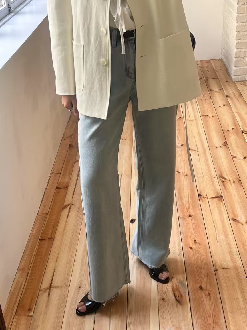 DAOWL韓國㊣直郵東大門代購女裝新品熱賣時尚人氣推薦牛仔褲NUFF牛仔褲