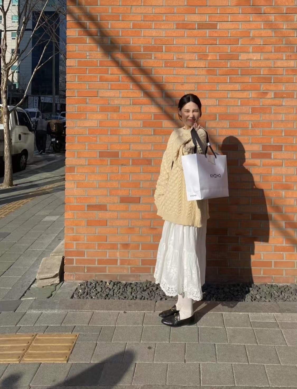 DAOWL直郵韓國代購㊣女裝新款職業推薦熱賣時尚休閑人氣長裙NUFF長裙