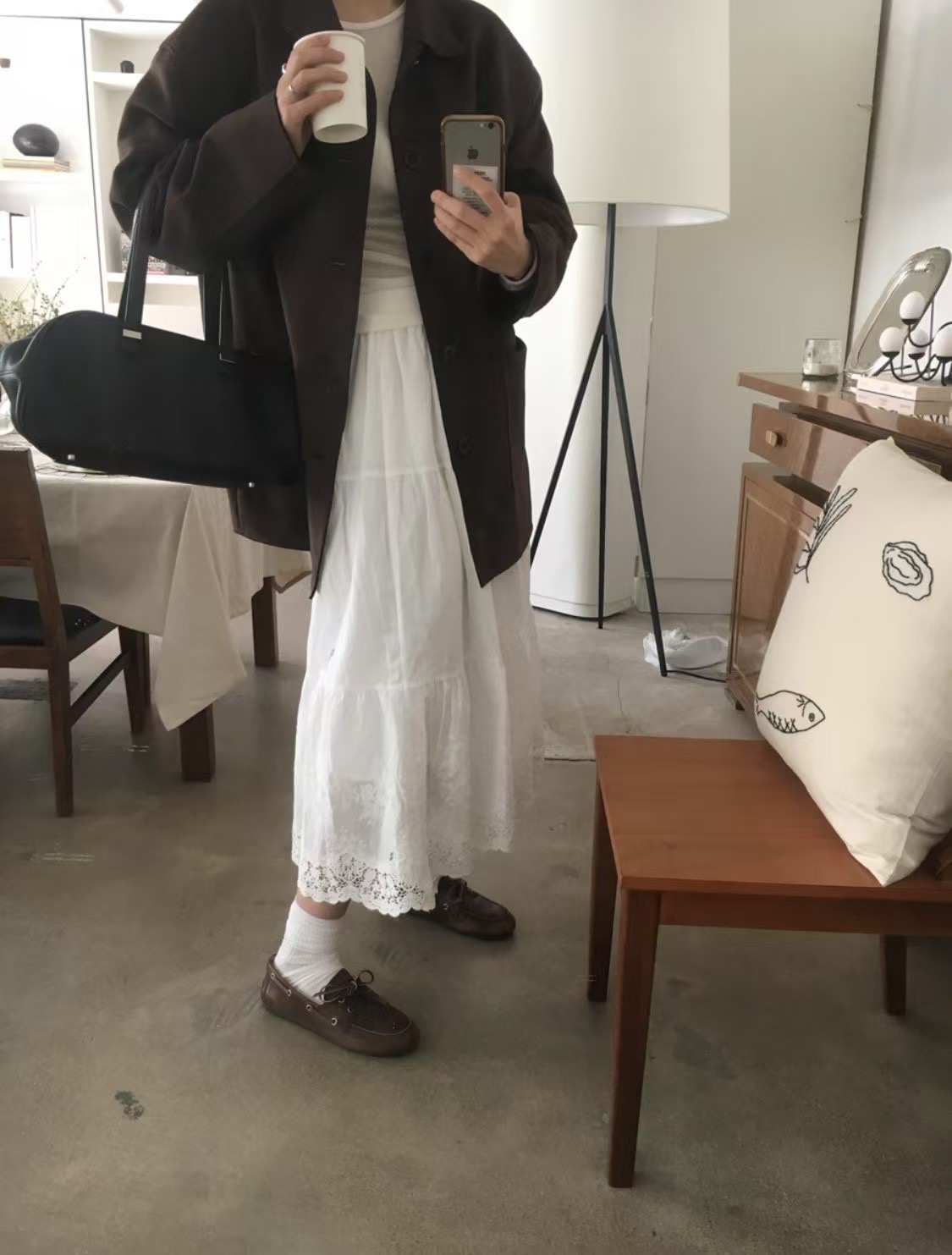 DAOWL直郵韓國代購㊣女裝新款職業推薦熱賣時尚休閑人氣長裙NUFF長裙