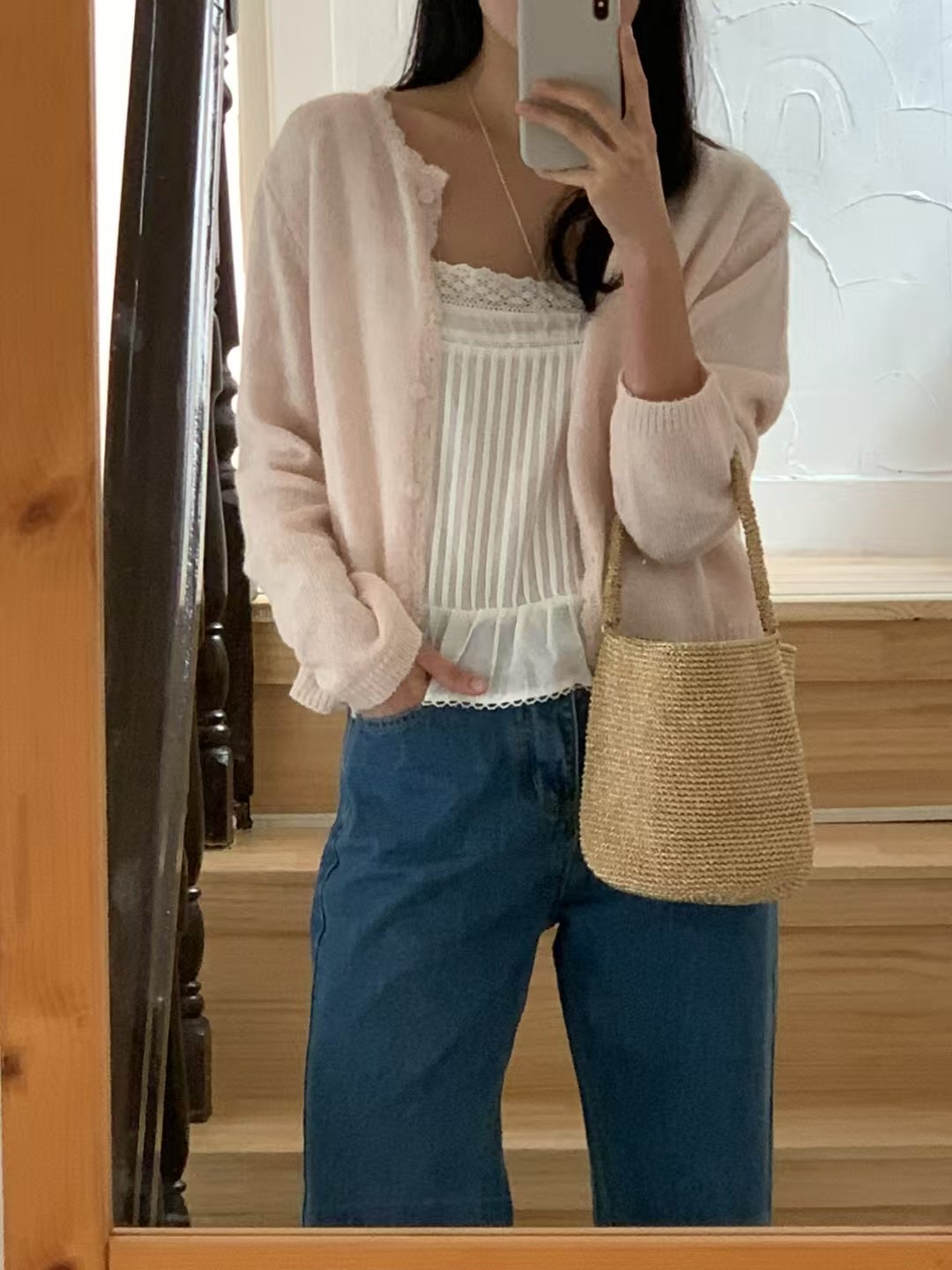 DAOWL韓國直郵㊣東大門實拍女裝新品推薦休閑人氣25春夏吊帶背心NUFF吊帶/背心