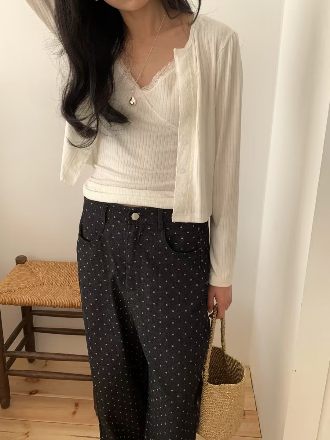 DAOWL韓國直郵㊣女裝新品休閑時尚人氣25春夏熱賣職業套裝開衫NUFF套裝