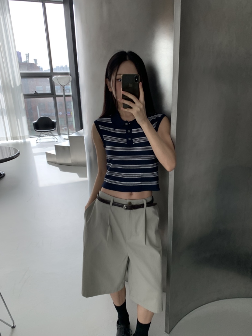 MURMUR韓國直郵㊣女裝新品時尚推薦25春夏熱賣休閑吊帶背心MURMUR吊帶/背心
