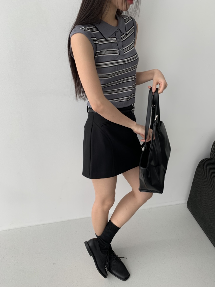 MURMUR韓國直郵㊣女裝新品時尚推薦25春夏熱賣休閑吊帶背心MURMUR吊帶/背心