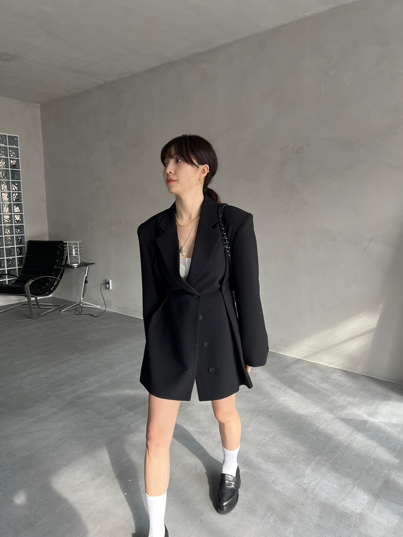 SOLAR韓國㊣直郵東大門代購女裝新款人氣25春夏休閑職業連衣裙SOLAR連衣裙