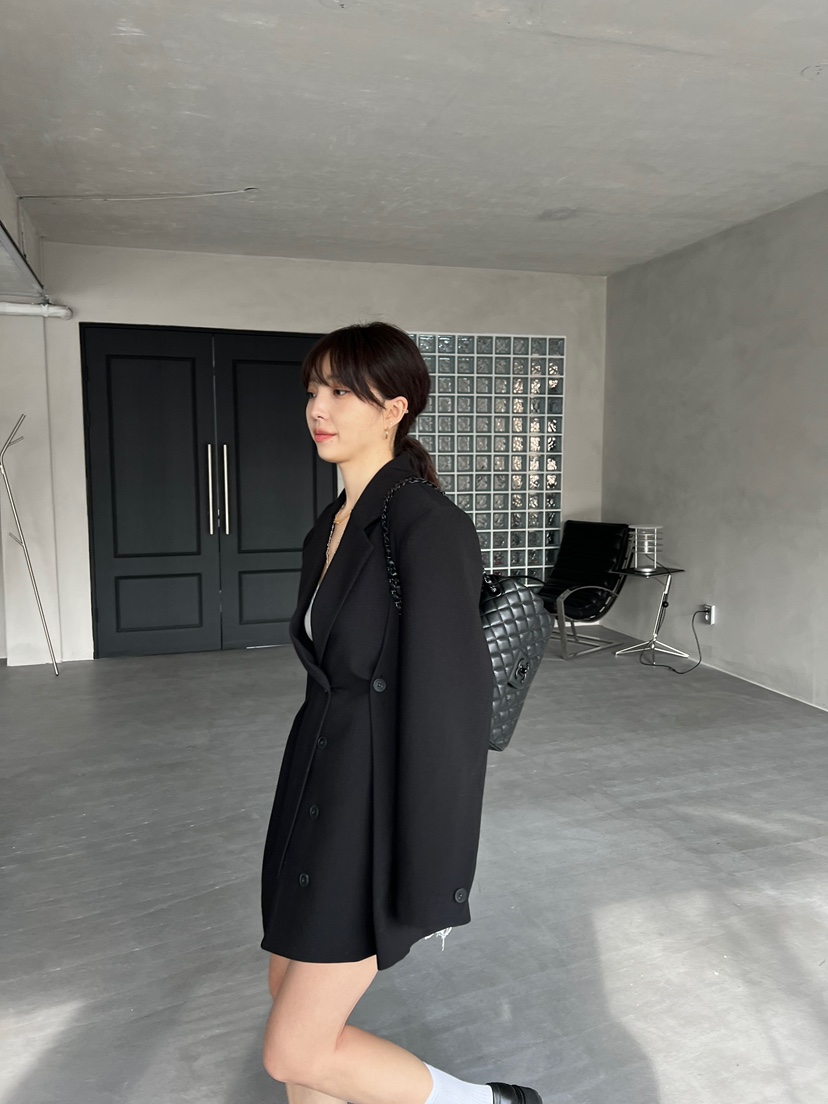 SOLAR韓國㊣直郵東大門代購女裝新款人氣25春夏休閑職業連衣裙SOLAR連衣裙