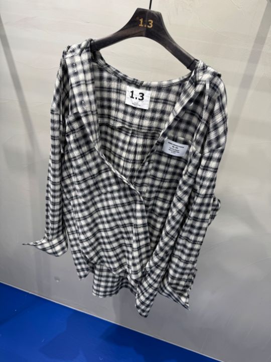 1.3韓國直郵女士新品休閑職業推薦人氣25春夏熱賣襯衫蕾絲衫1.3襯衫/蕾絲衫