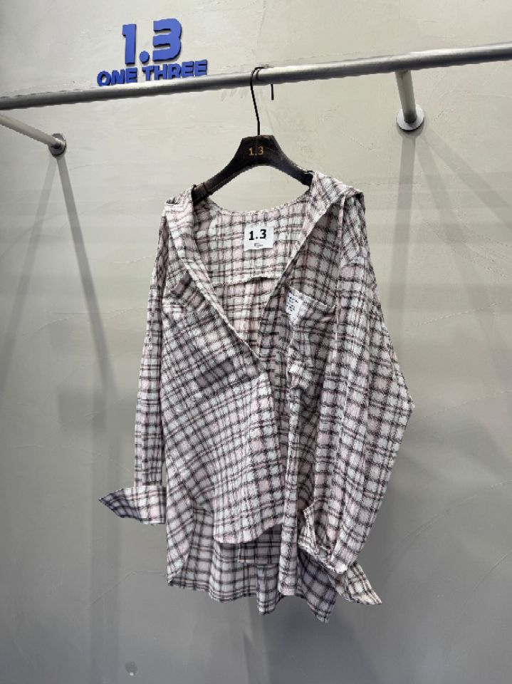 1.3韓國直郵女士新品休閑職業推薦人氣25春夏熱賣襯衫蕾絲衫1.3襯衫/蕾絲衫