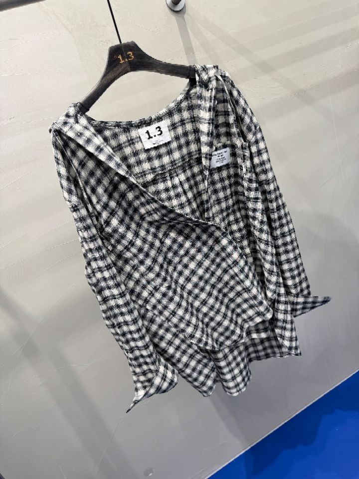 1.3韓國直郵女士新品休閑職業推薦人氣25春夏熱賣襯衫蕾絲衫1.3襯衫/蕾絲衫