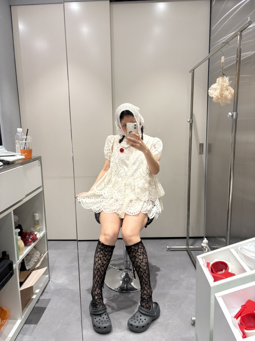 PLATFORM-L韓國直郵女士新款熱賣真品職業休閑推薦連衣裙復古PLATFORM連衣裙