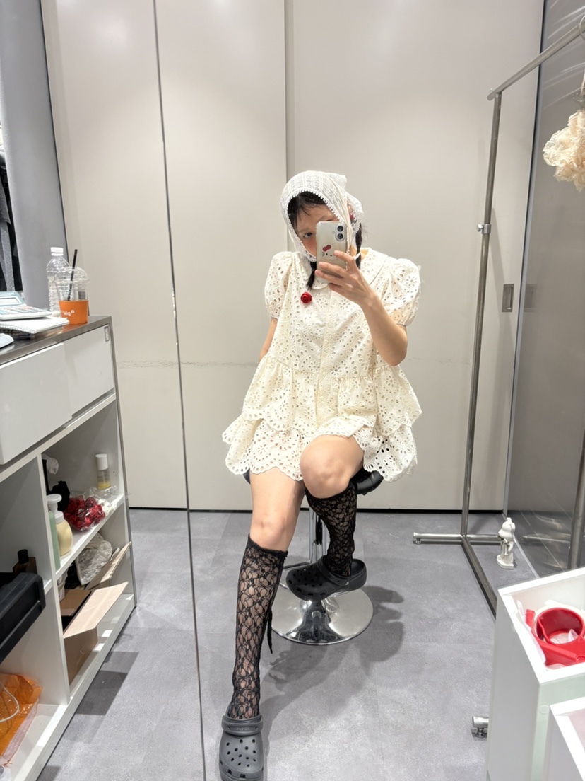 PLATFORM-L韓國直郵女士新款熱賣真品職業休閑推薦連衣裙復古PLATFORM連衣裙