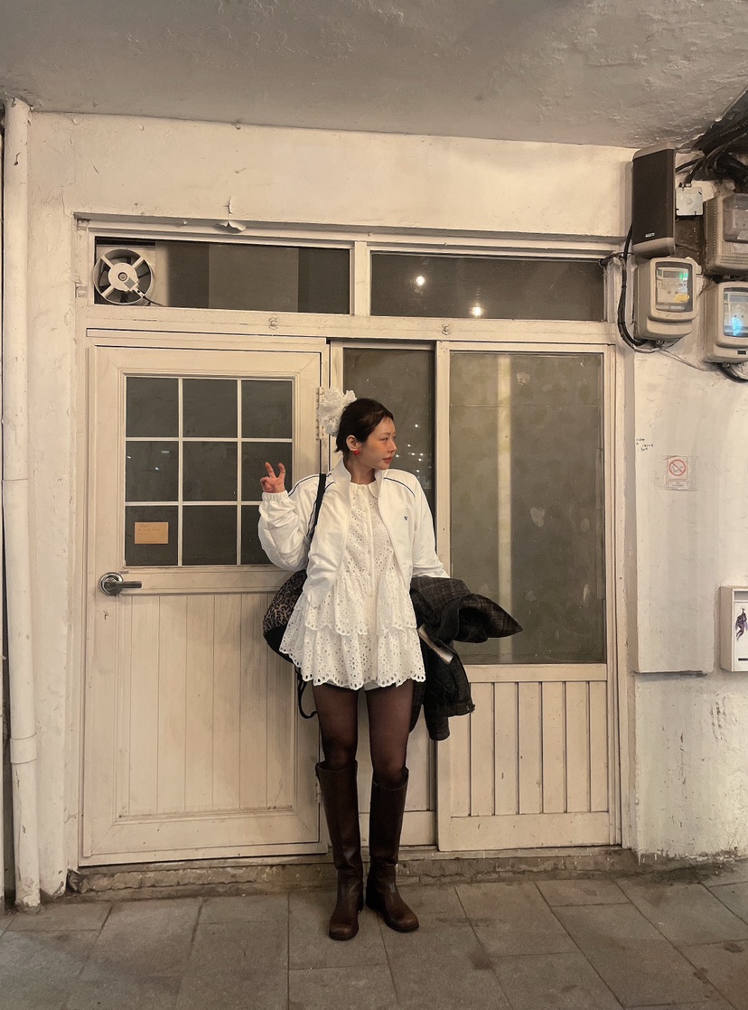 PLATFORM-L韓國直郵女士新款熱賣真品職業休閑推薦連衣裙復古PLATFORM連衣裙