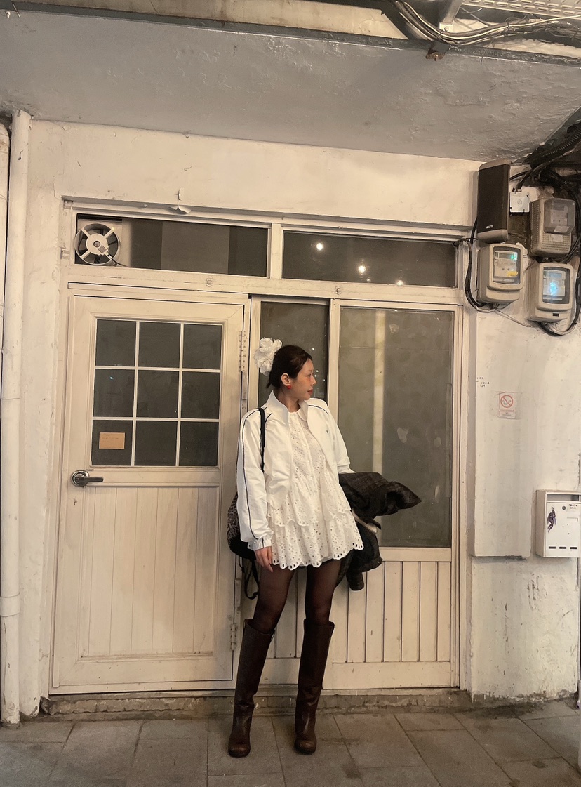PLATFORM-L韓國直郵女士新款熱賣真品職業休閑推薦連衣裙復古PLATFORM連衣裙