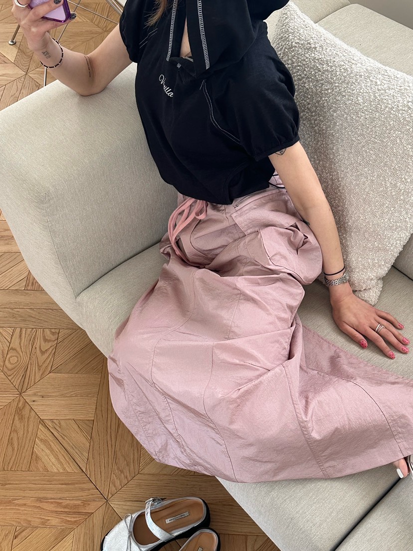 ZEROZERO韓國代購女裝新品25春夏推薦職業時尚熱賣長裙工裝ZEROZERO長裙