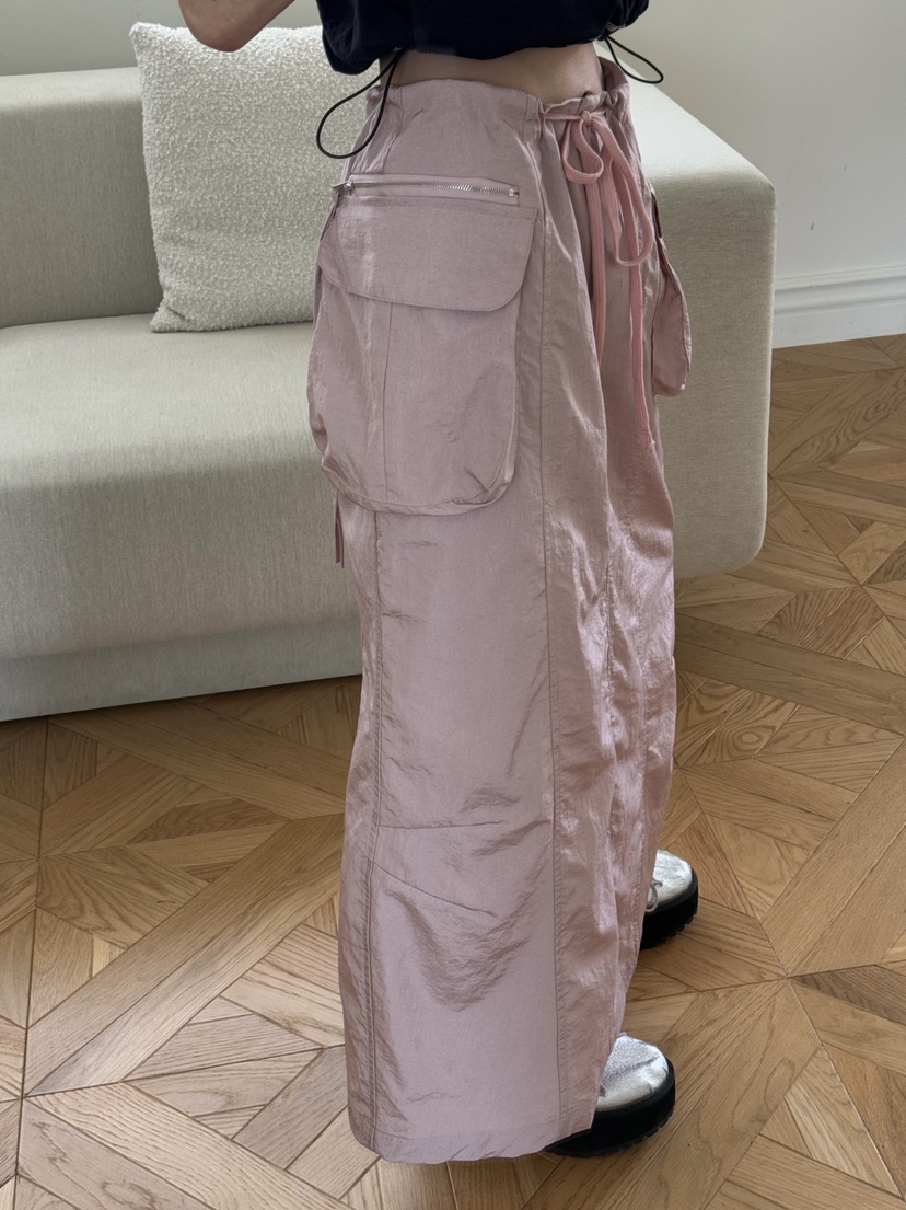 ZEROZERO韓國代購女裝新品25春夏推薦職業時尚熱賣長裙工裝ZEROZERO長裙