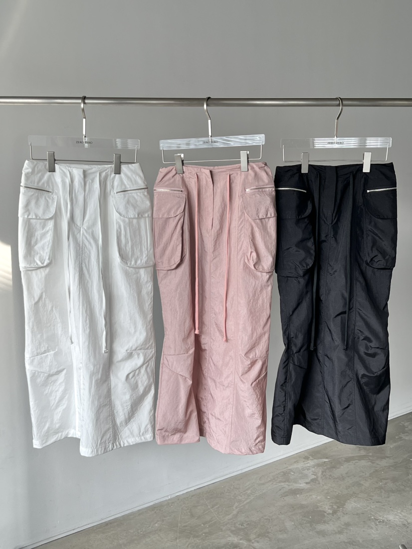 ZEROZERO韓國代購女裝新品25春夏推薦職業時尚熱賣長裙工裝ZEROZERO長裙