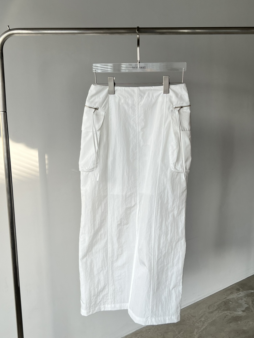 ZEROZERO韓國代購女裝新品25春夏推薦職業時尚熱賣長裙工裝ZEROZERO長裙