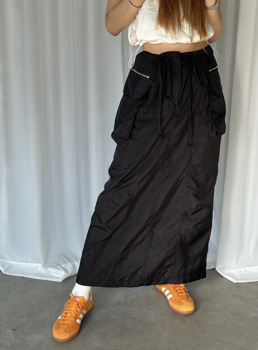 ZEROZERO韓國代購女裝新品25春夏推薦職業時尚熱賣長裙工裝ZEROZERO長裙圖色2