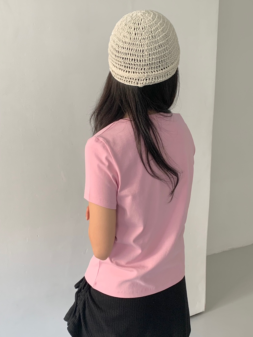 BEFORE SUNRISE韓國直郵女士新款熱賣真品時尚職業25春夏T恤BEFORE SUNRISET恤