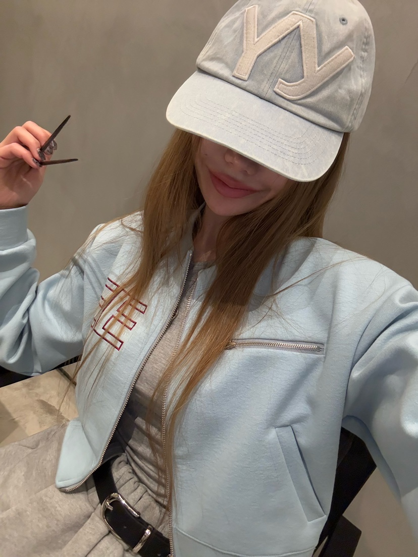 ZEROZERO韓國直郵女士新款真品職業熱賣25春夏休閑夾克刺繡ZEROZERO夾克