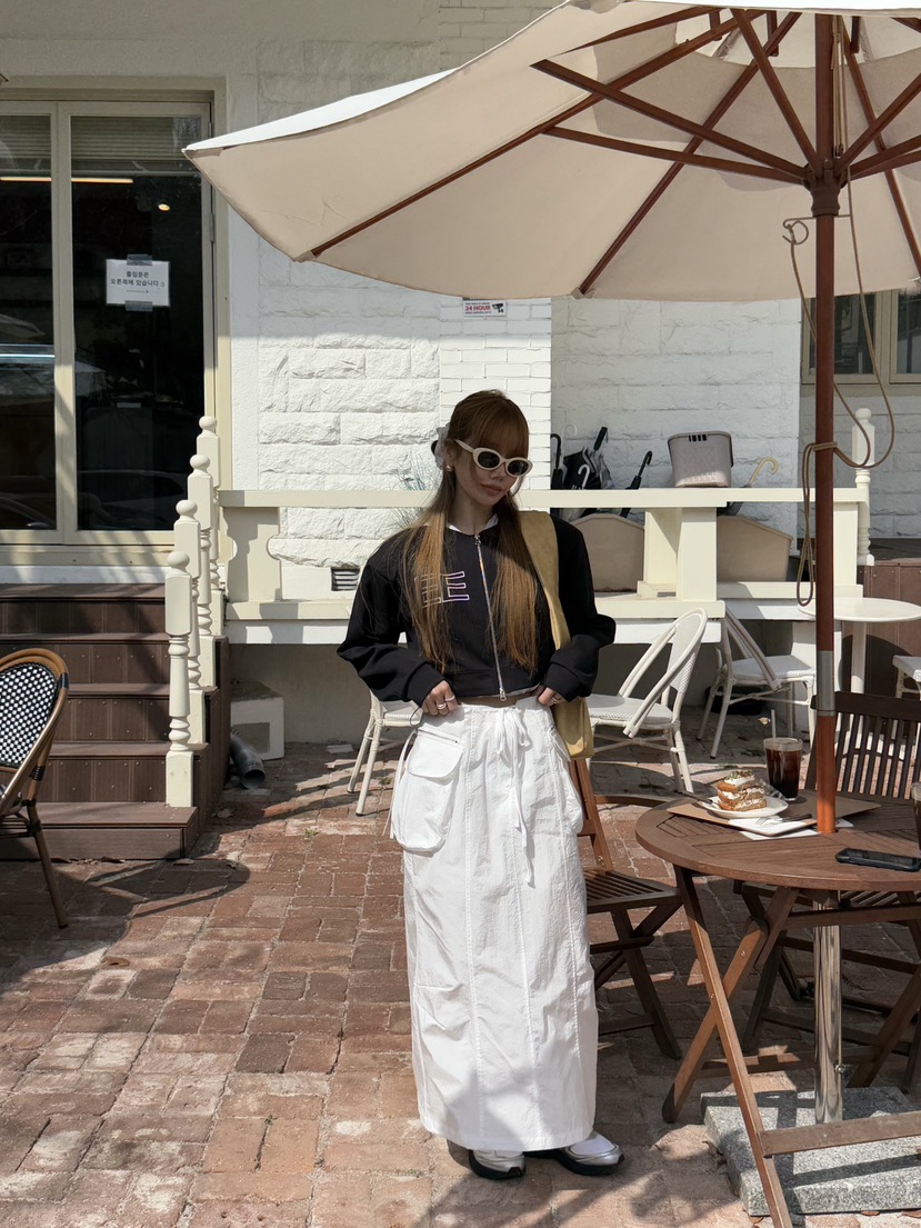 ZEROZERO韓國直郵女士新款真品職業熱賣25春夏休閑夾克刺繡ZEROZERO夾克