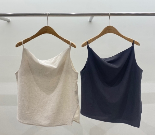 ONDO-P東大門實拍女士新品職業25春夏人氣推薦吊帶背心高領ONDO-P吊帶/背心